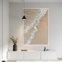 KUM DALGASI | DOKULU TABLO | ÇERÇEVELİ