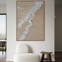 KUM DALGASI | DOKULU TABLO | ÇERÇEVELİ