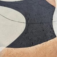 Niva | Soyut Dokulu Tablo  | Çerçeveli