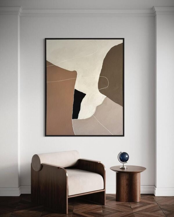 AURA | SOYUT DOKULU TABLO | ÇERÇEVELİ