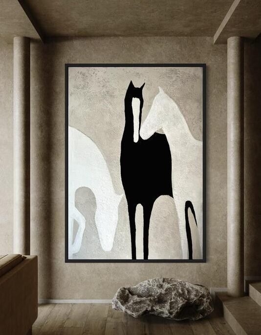 ZARAFET | DOKULU TABLO|  ÇERÇEVELİ