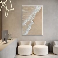 KUM DALGASI | DOKULU TABLO | ÇERÇEVELİ