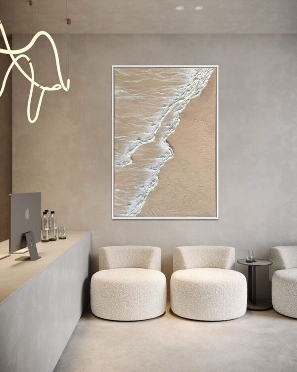 KUM DALGASI | DOKULU TABLO | ÇERÇEVELİ