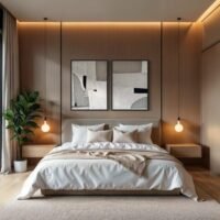 Soft Balance / ikili Set | Dokulu Soyut | Çerçeveli