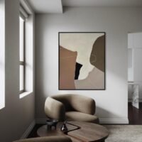 AURA | SOYUT DOKULU TABLO | ÇERÇEVELİ