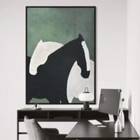 Özgürlük | Dokulu Soyut Tablo | Çerçeveli