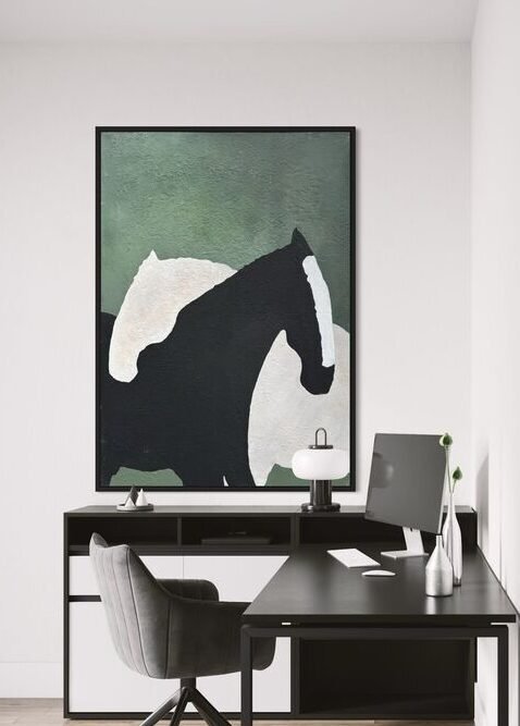 Özgürlük | Dokulu Soyut Tablo | Çerçeveli