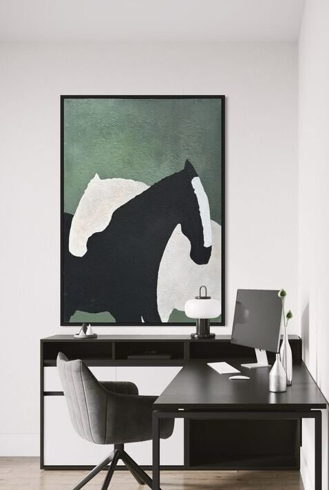 Özgürlük | Dokulu Soyut Tablo | Çerçeveli