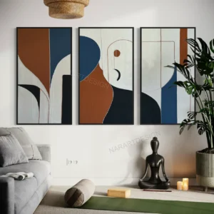 Nar Art Design - icsel-akis-3lu-dokulu-tablo