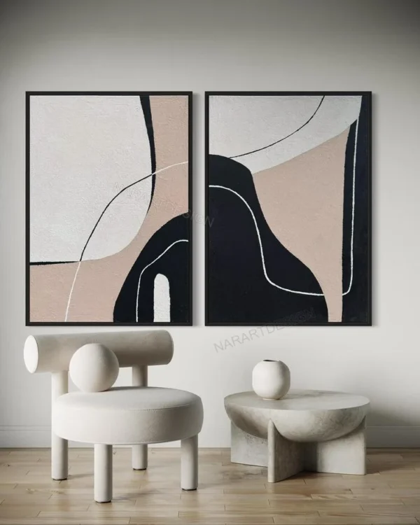 Nar Art Design - duo-form-dokulu-tablo