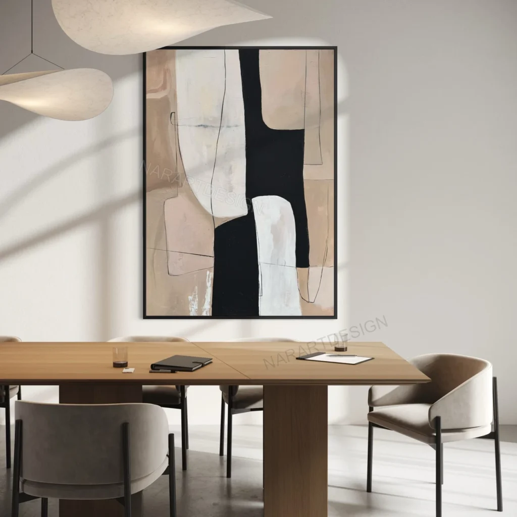 Nar Art Design - modern-flow-dokulu-tablo