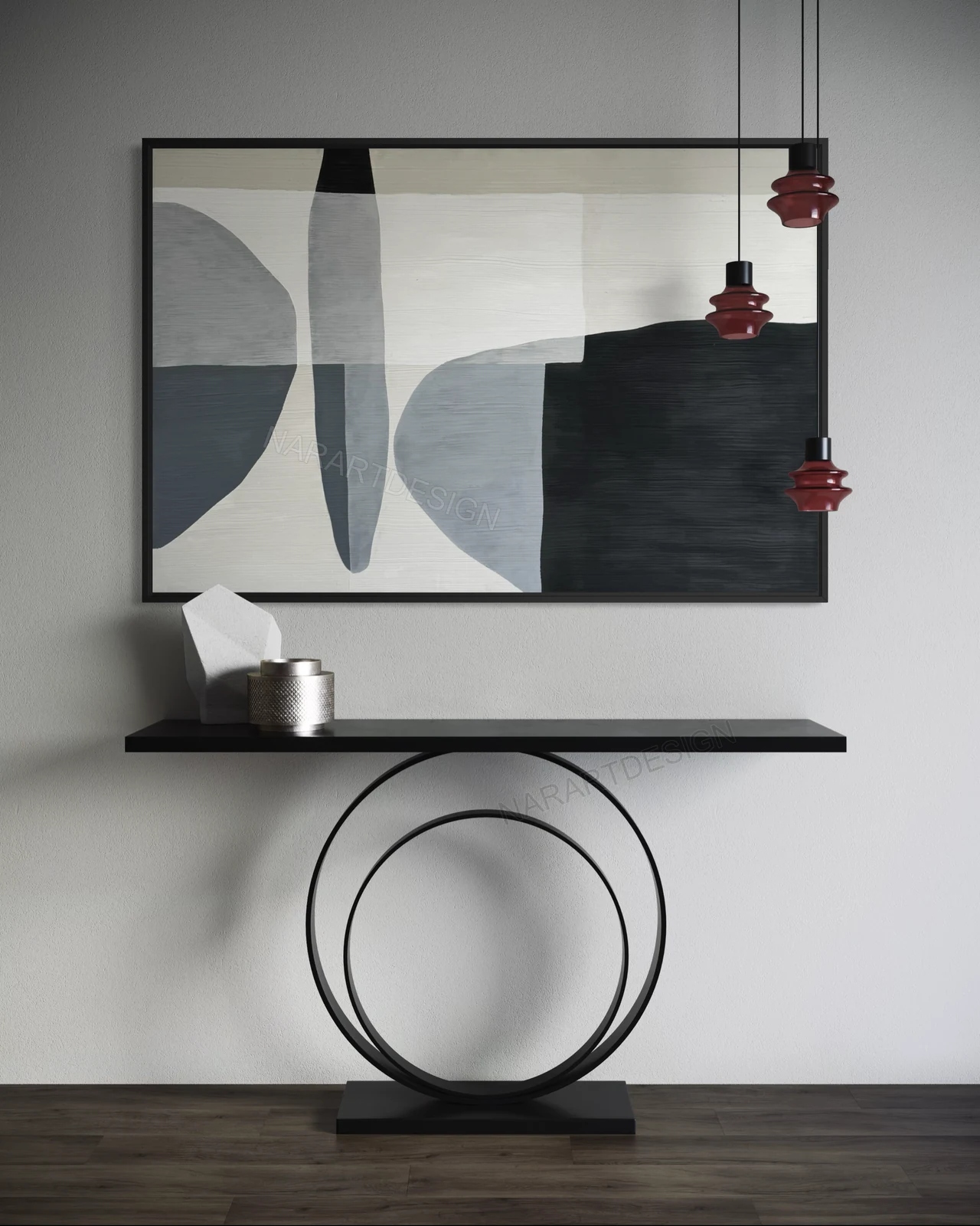 Nar Art Design - silent-form-soyut-tablo