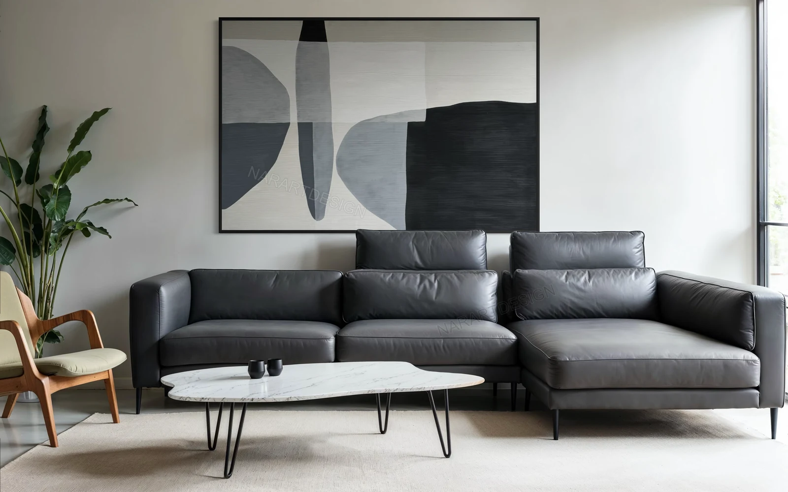 Nar Art Design - silent-form-soyut-tablo