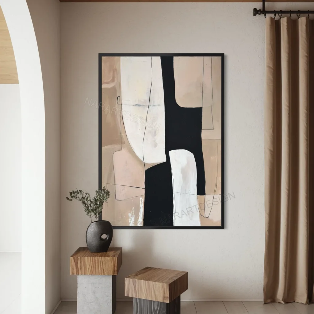 Nar Art Design - modern-flow-dokulu-tablo