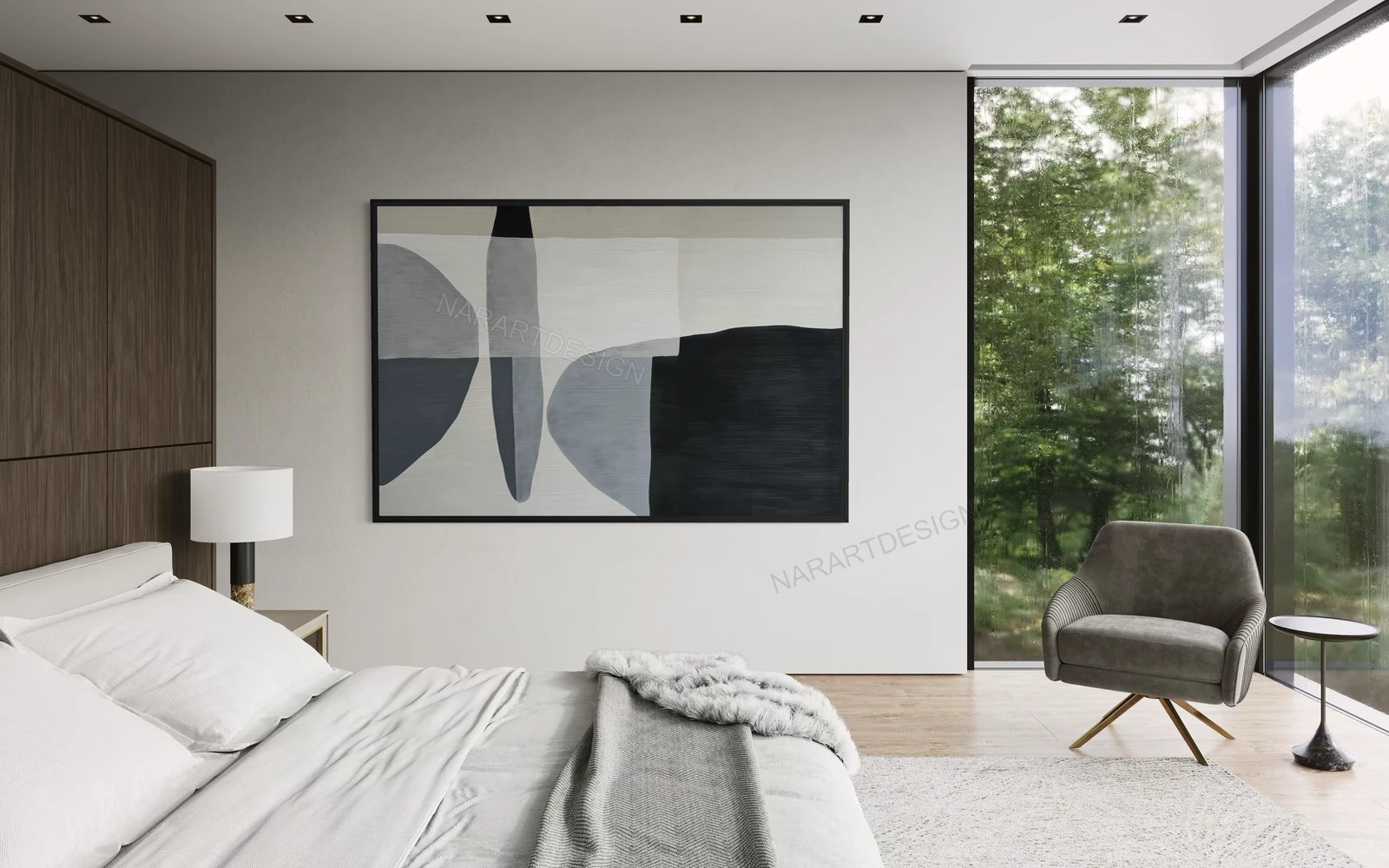 Nar Art Design - silent-form-soyut-tablo