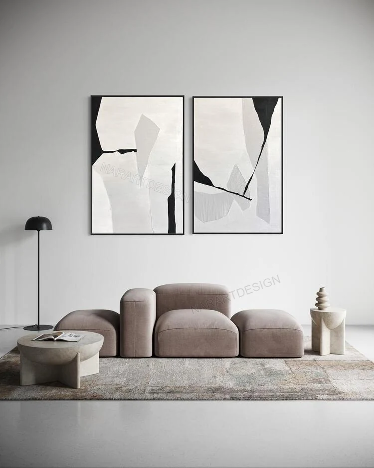 Nar Art Design - monokrom-dokulu-tablo