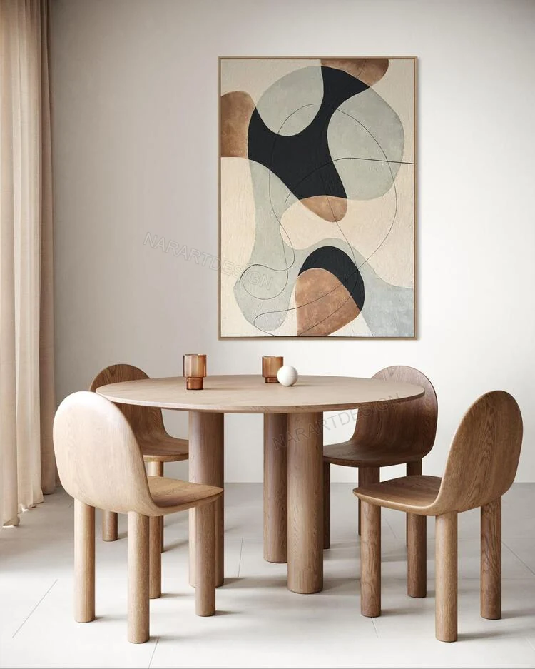 Nar Art Design - niva-soyut-dokulu-tablo