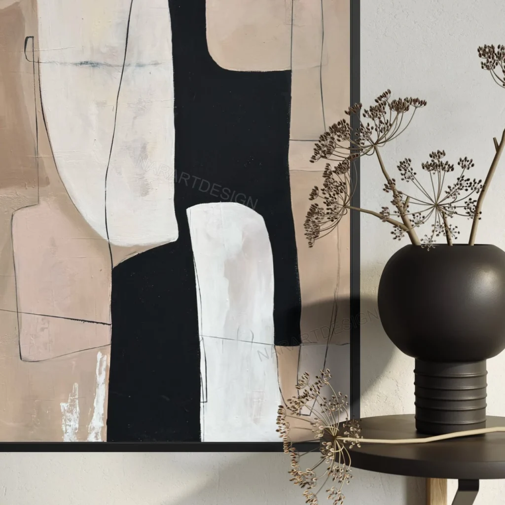 Nar Art Design - modern-flow-dokulu-tablo