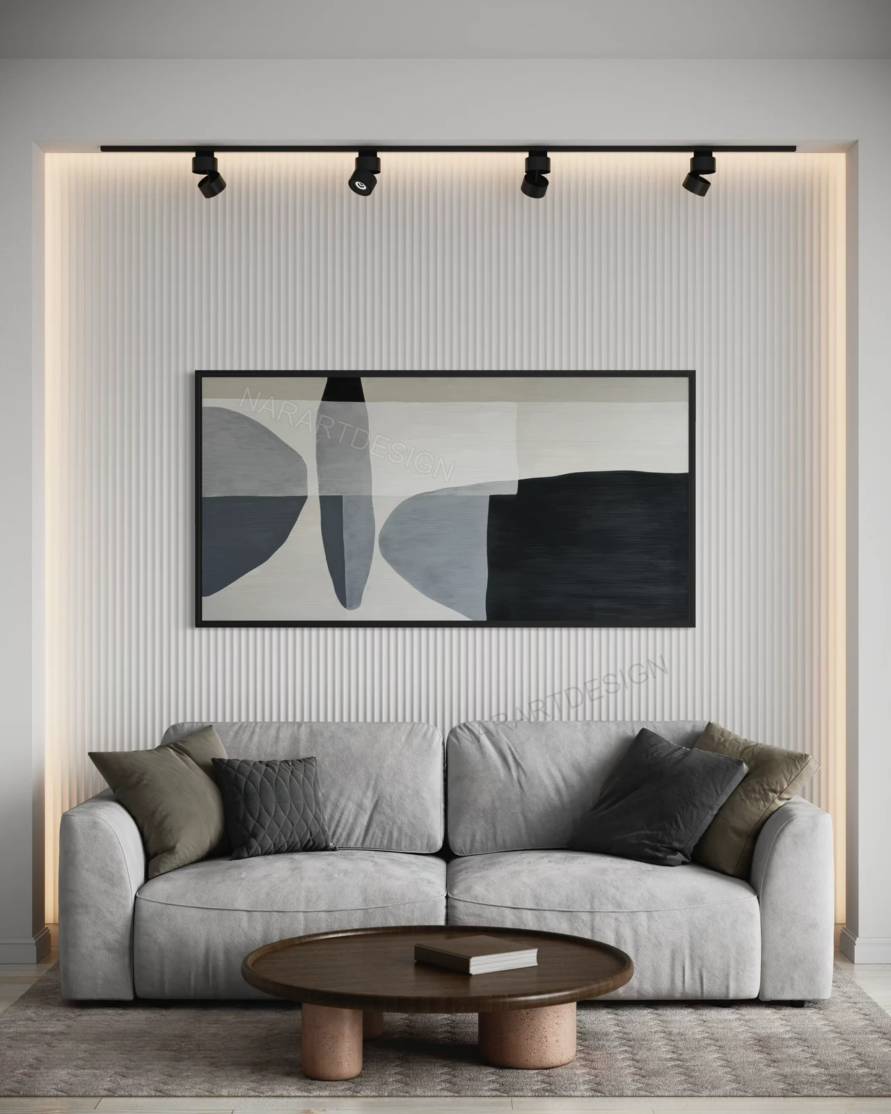 Nar Art Design - silent-form-soyut-tablo